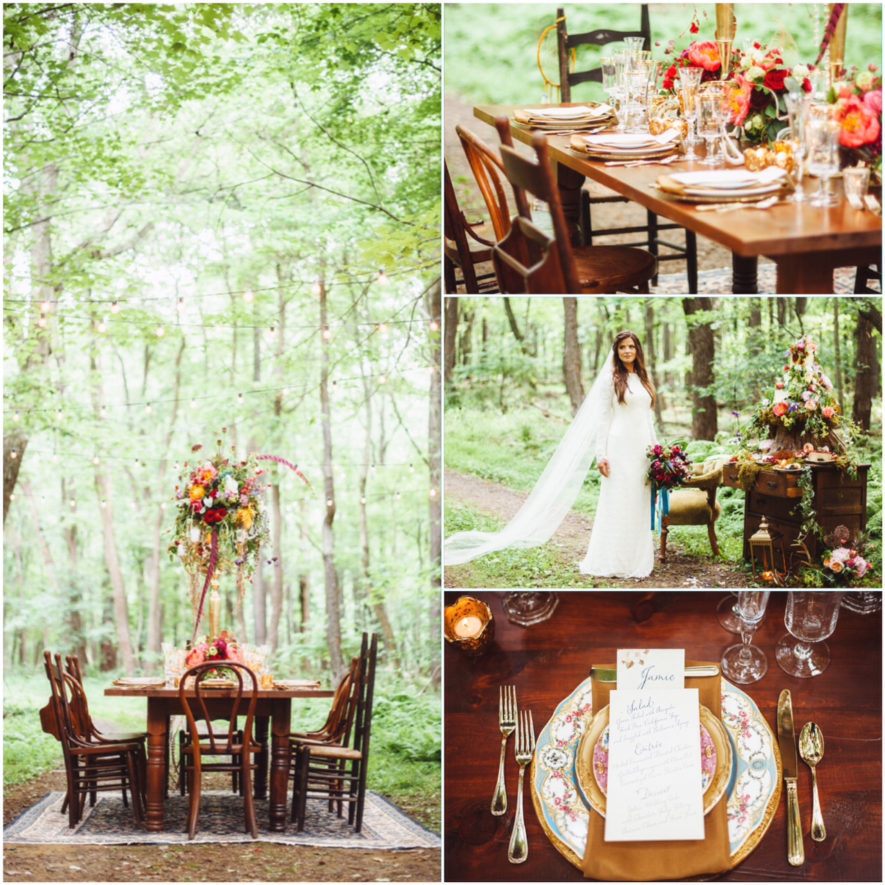 simple boho wedding