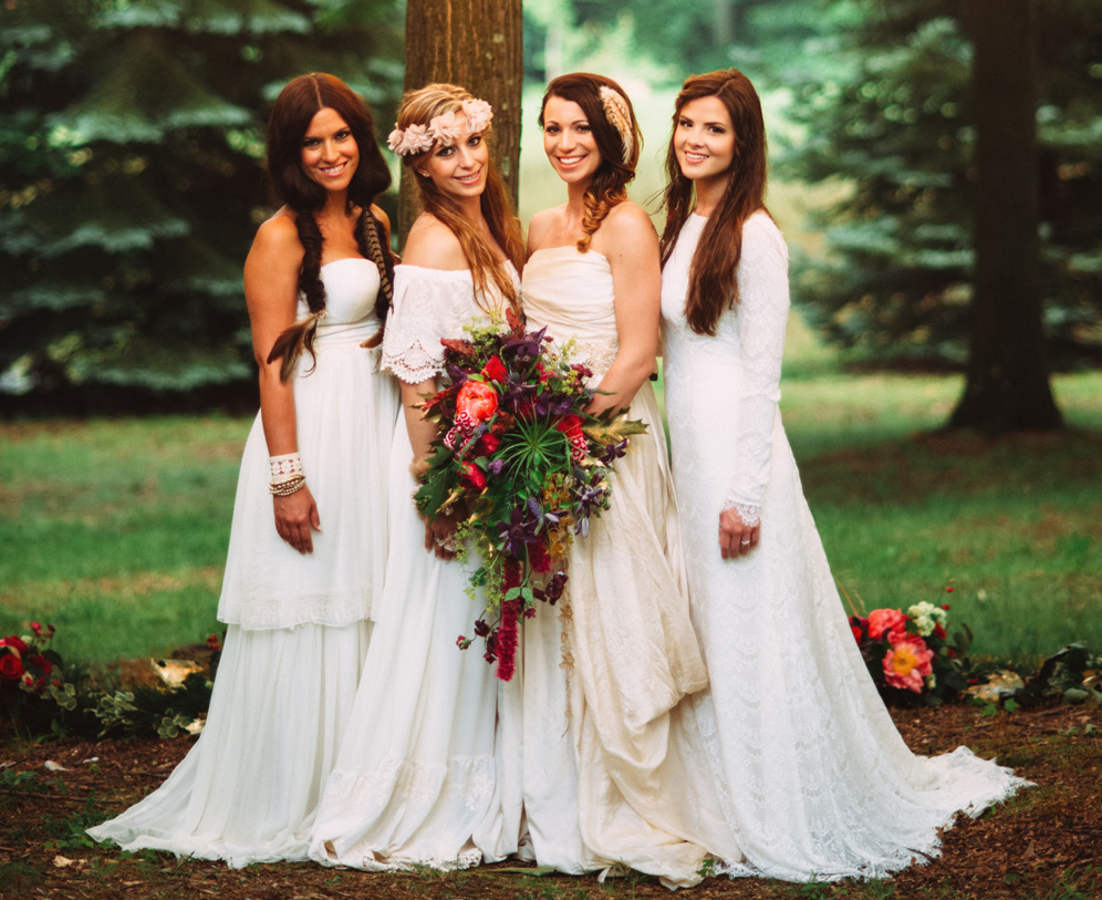 Lumina - Boho Simple Wedding Dresses