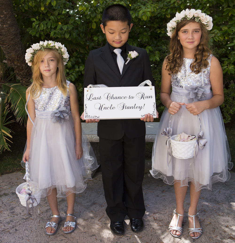 flower girl ideas no petals