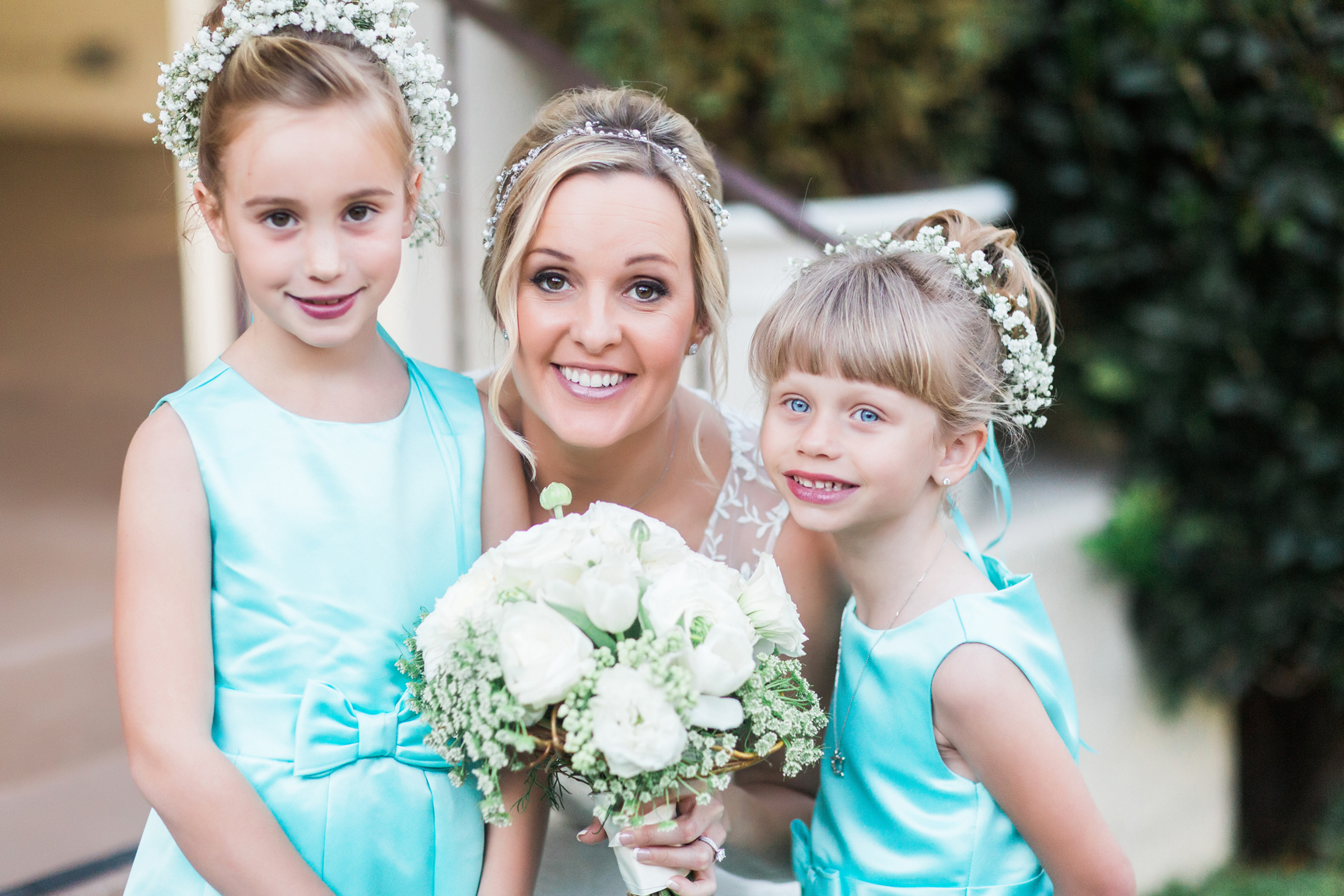 flower girl flower crown