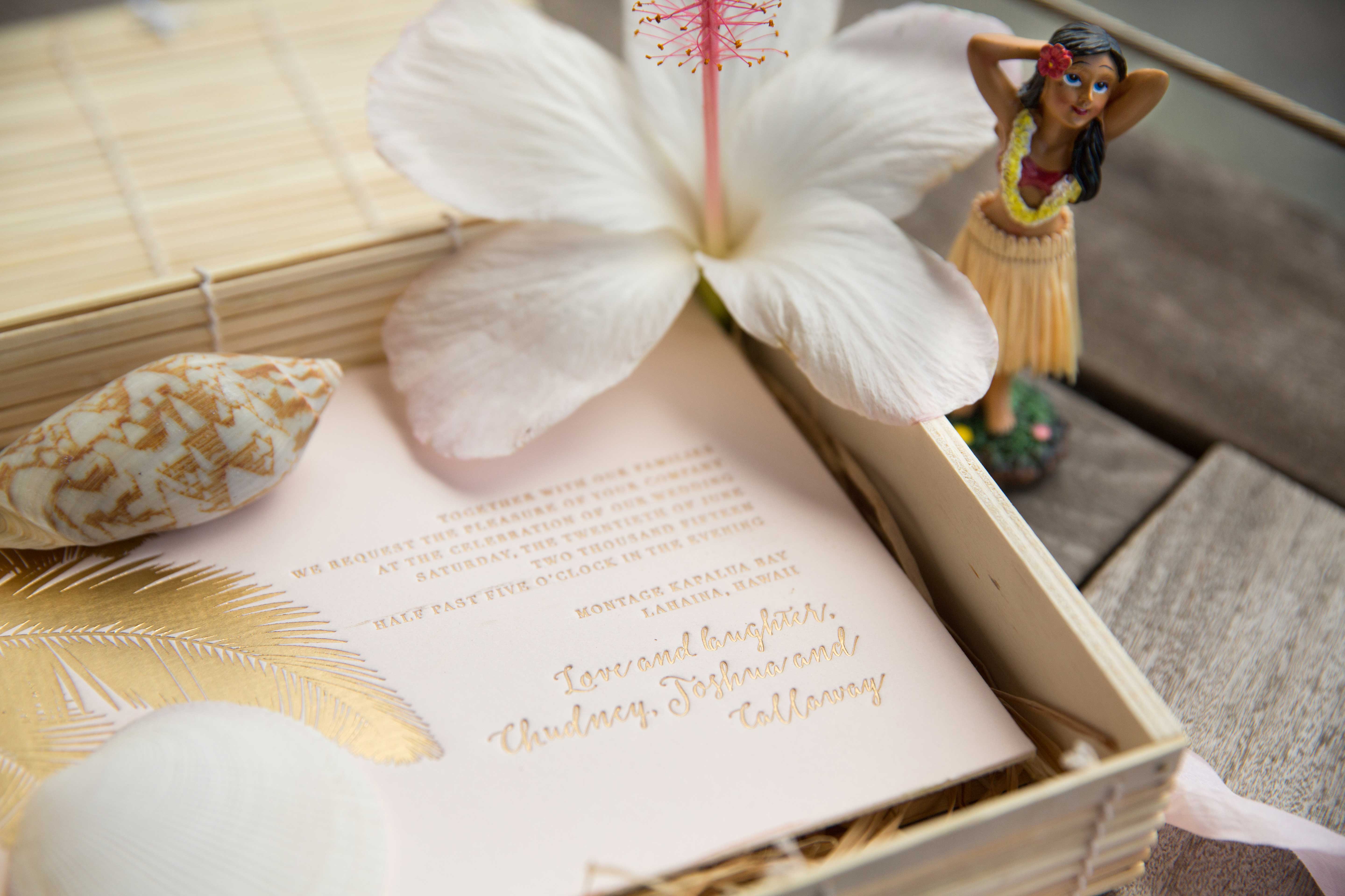 Diana Ross daughter wedding invitation