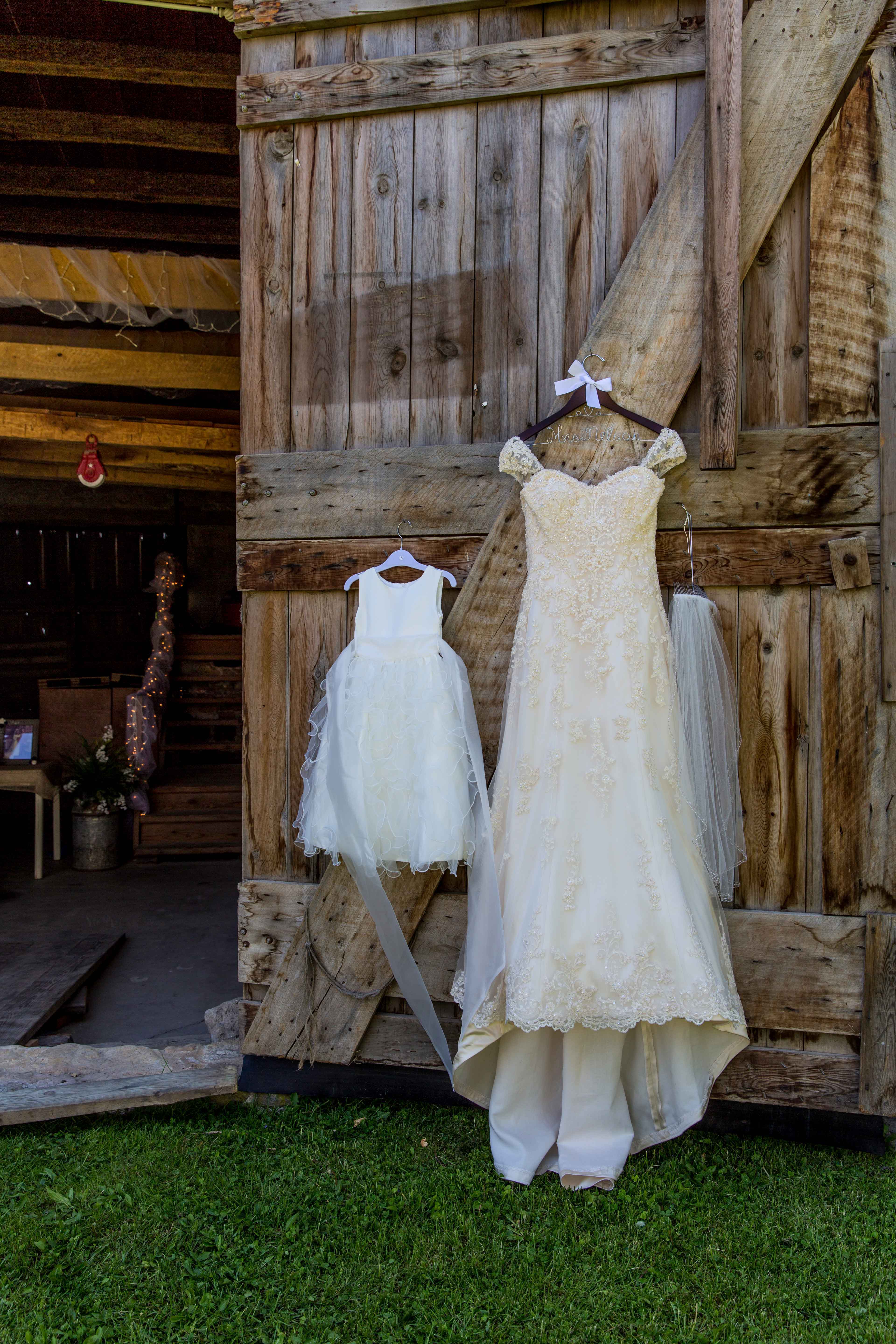 barn wedding flower girl dresses