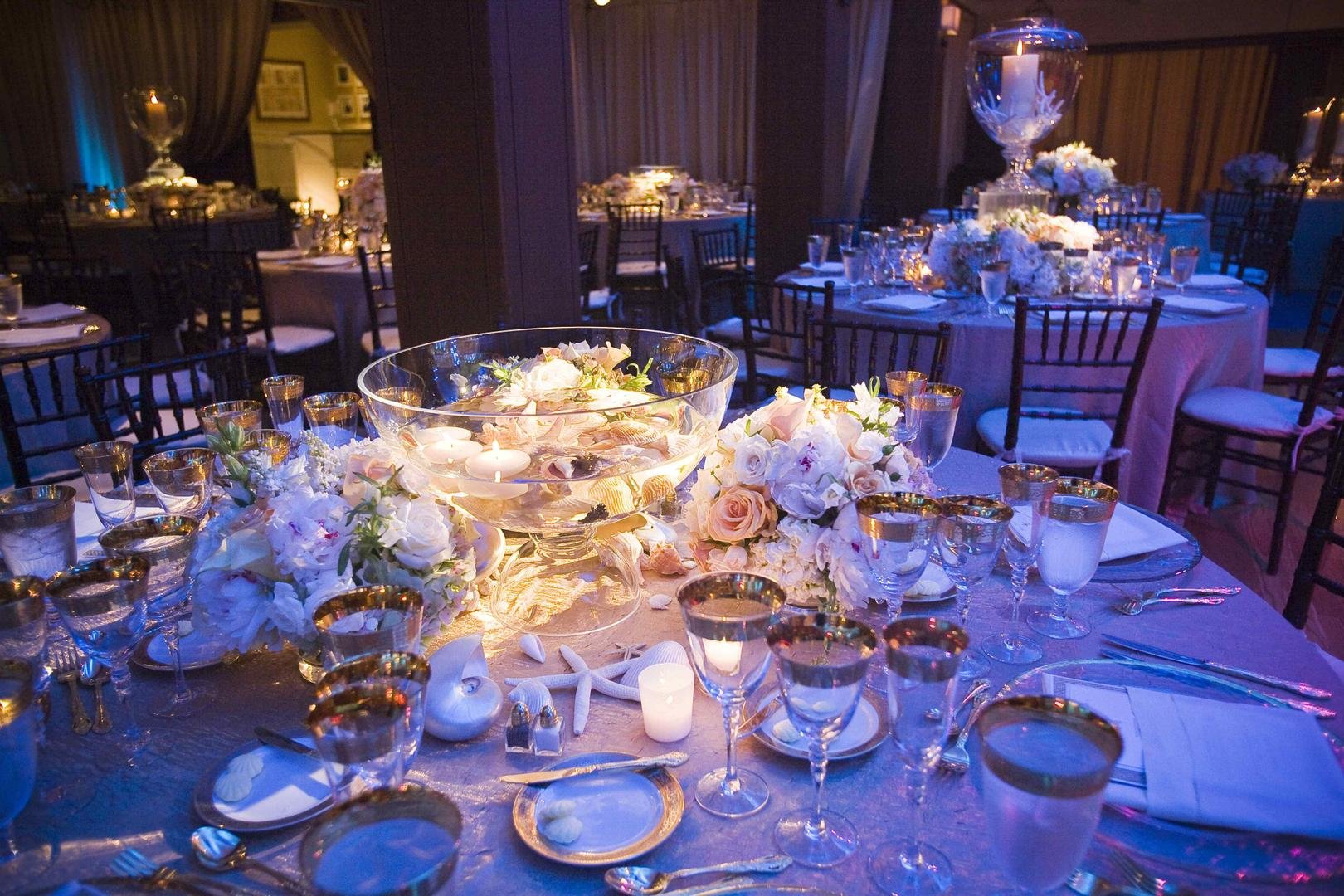 Glass Bowl Centerpiece