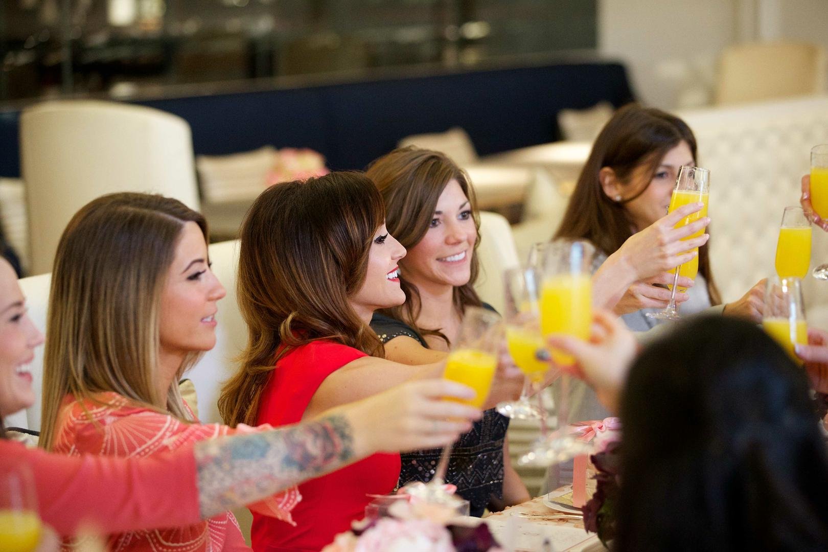 Bridal Shower Mimosa Toast