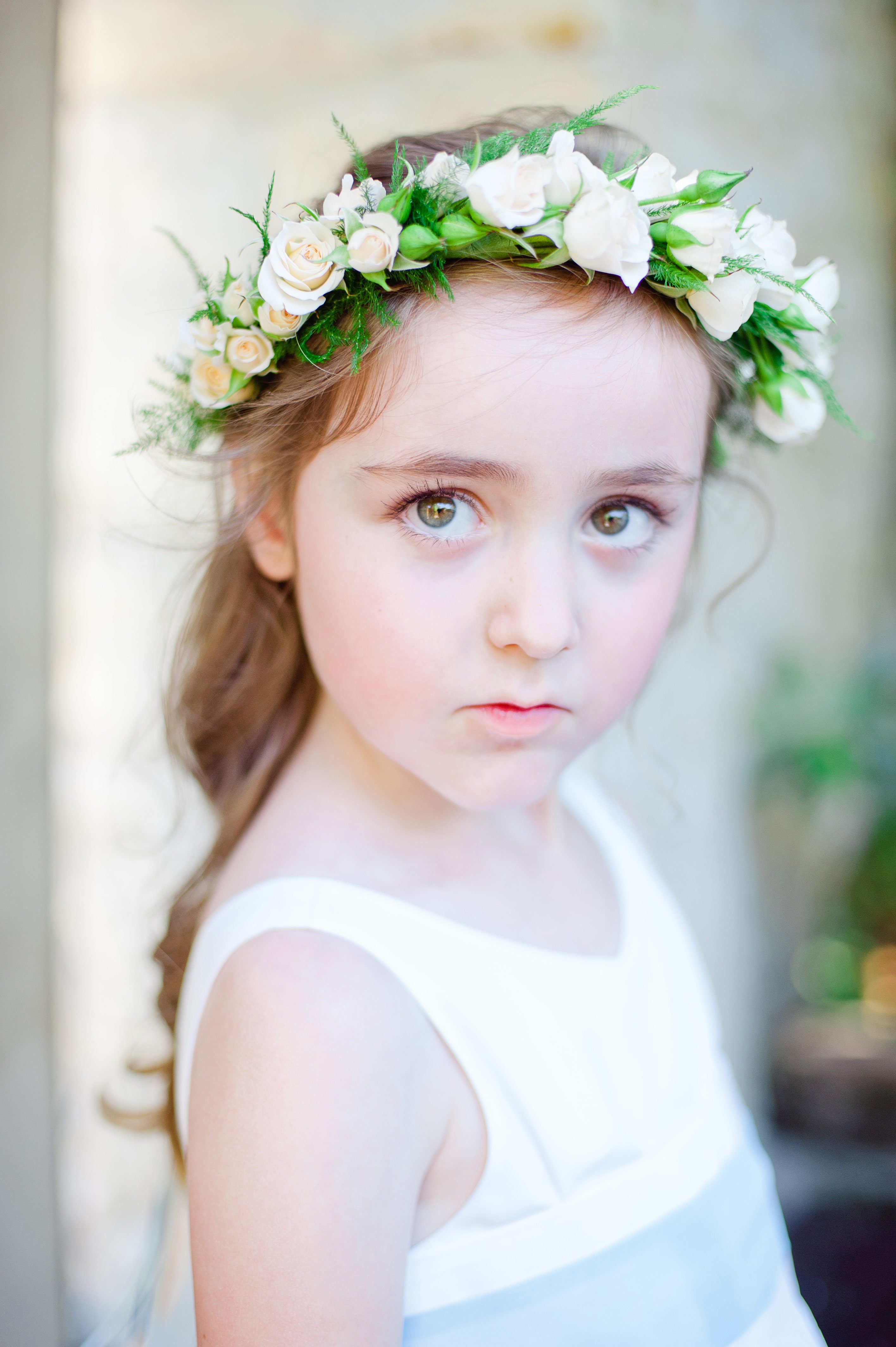 White Flower Crown