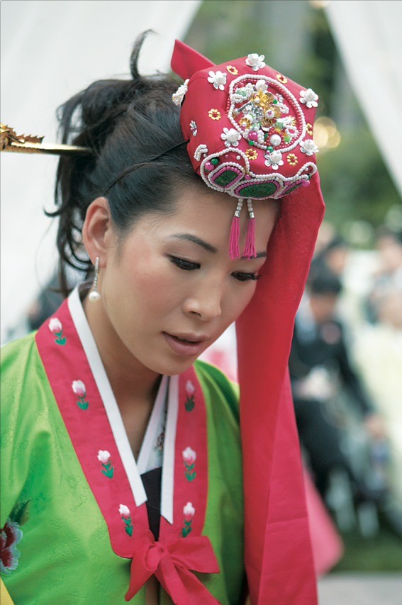 Traditional Korean Bride