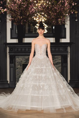 "Sofia" by Ines Di Santo ines-di-santo-spring-2019-bridal-collection-wedding-dress-sofia-ball-gown-hoop-skirt