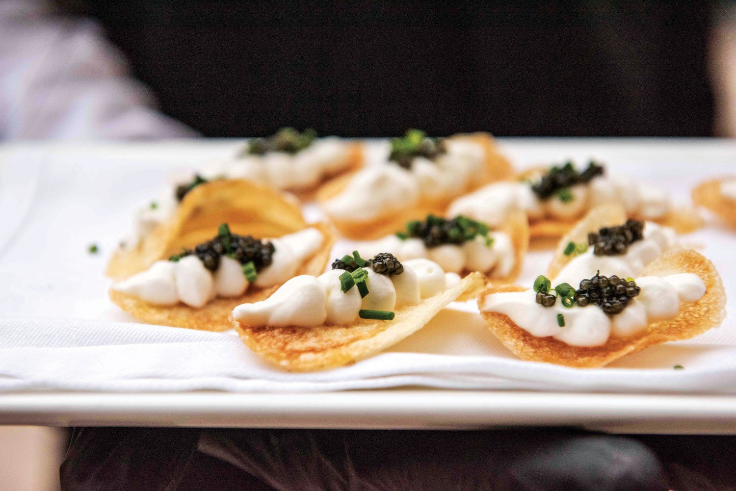 Caviar & Chive Hors d'Oeuvres