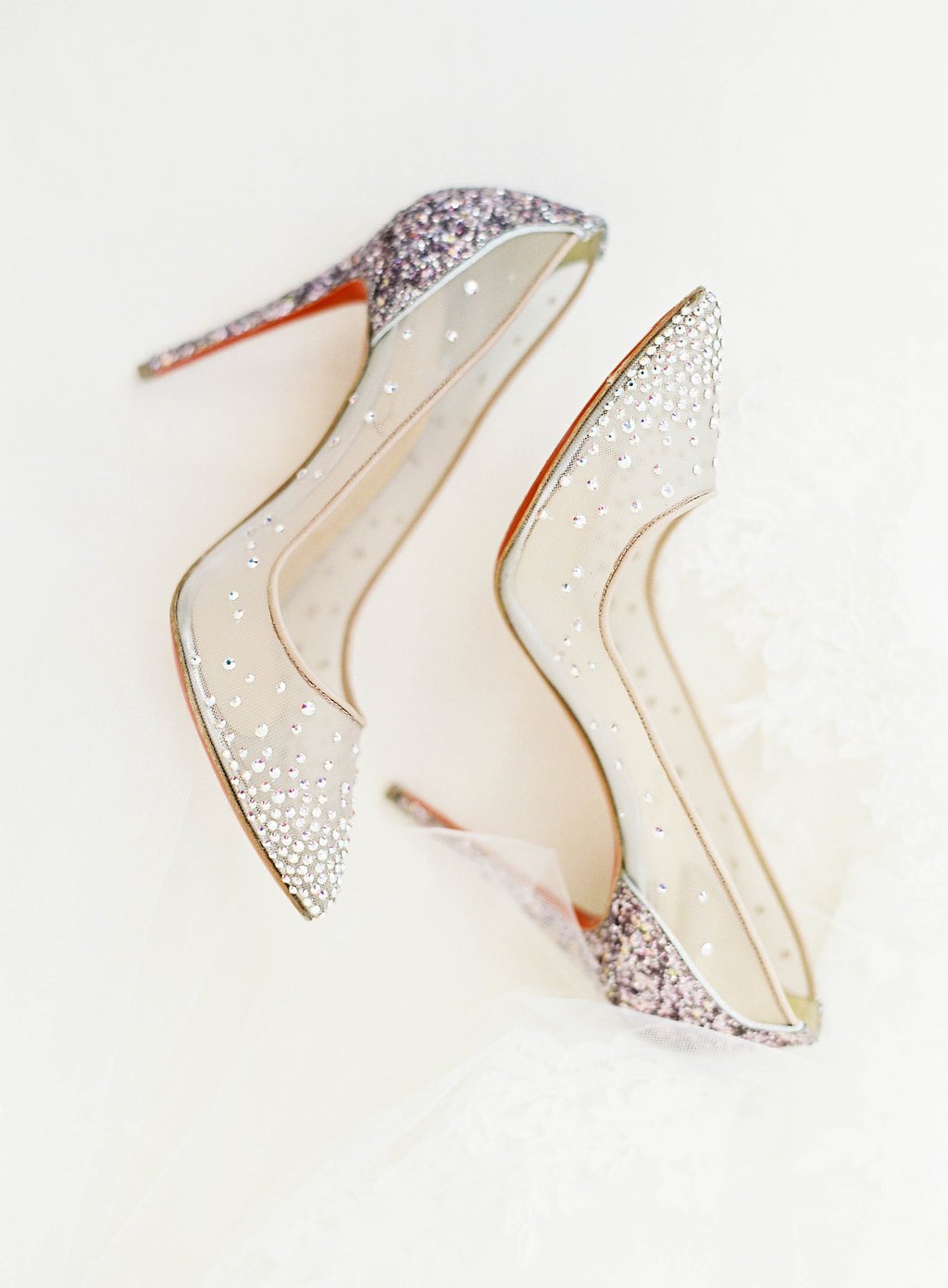Glitter Crystal Wedding Shoes