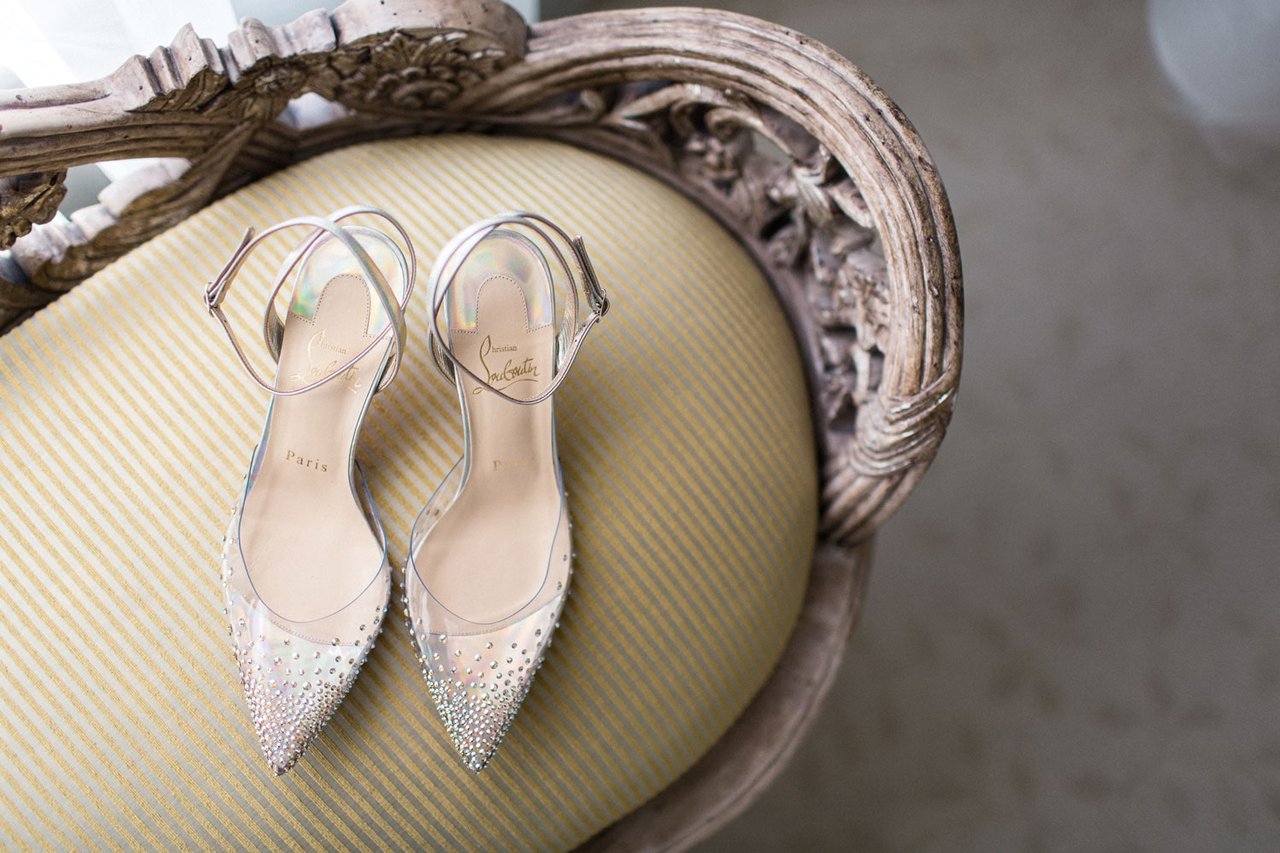 louboutin heels wedding