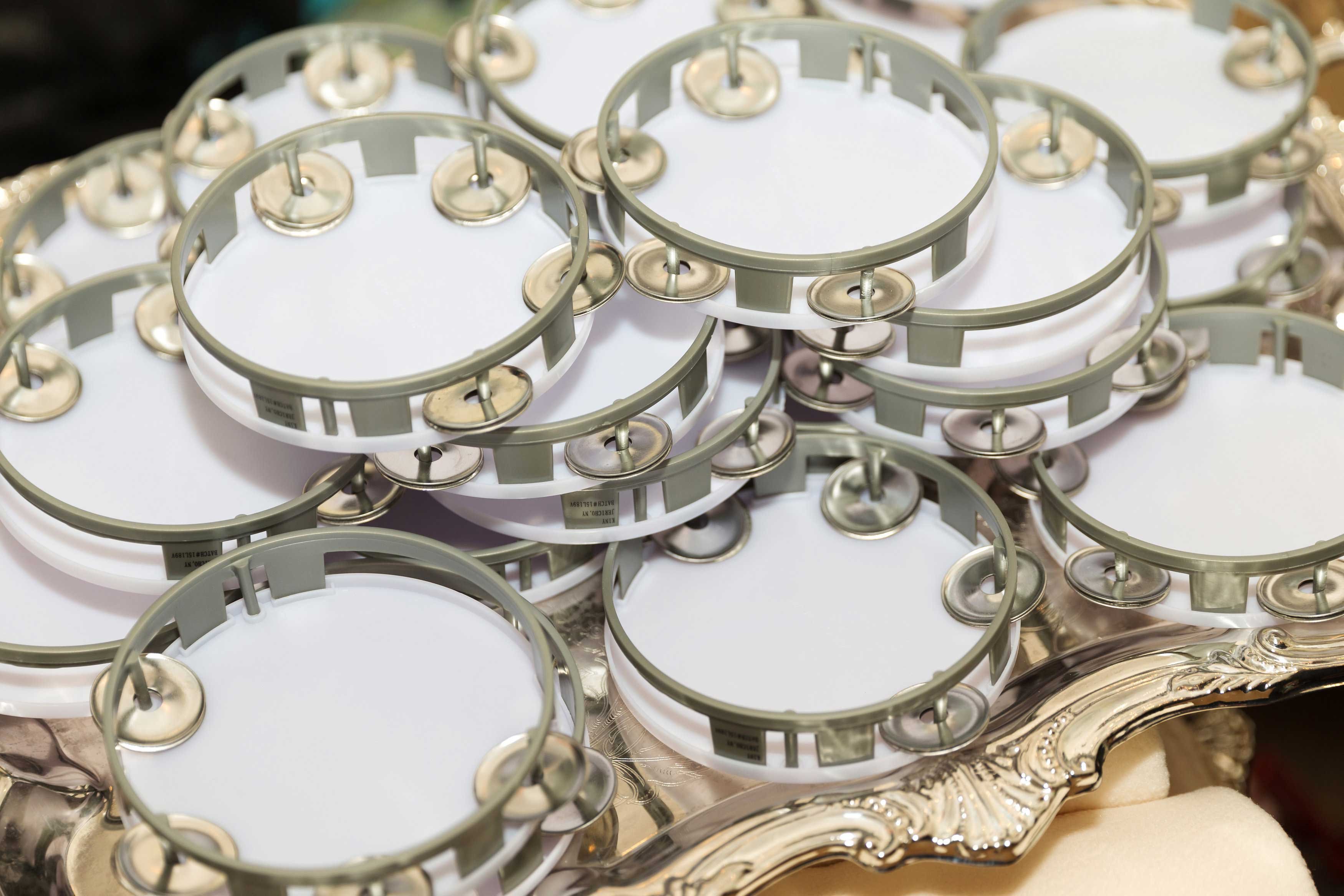 Tambourines for Wedding Entertainment