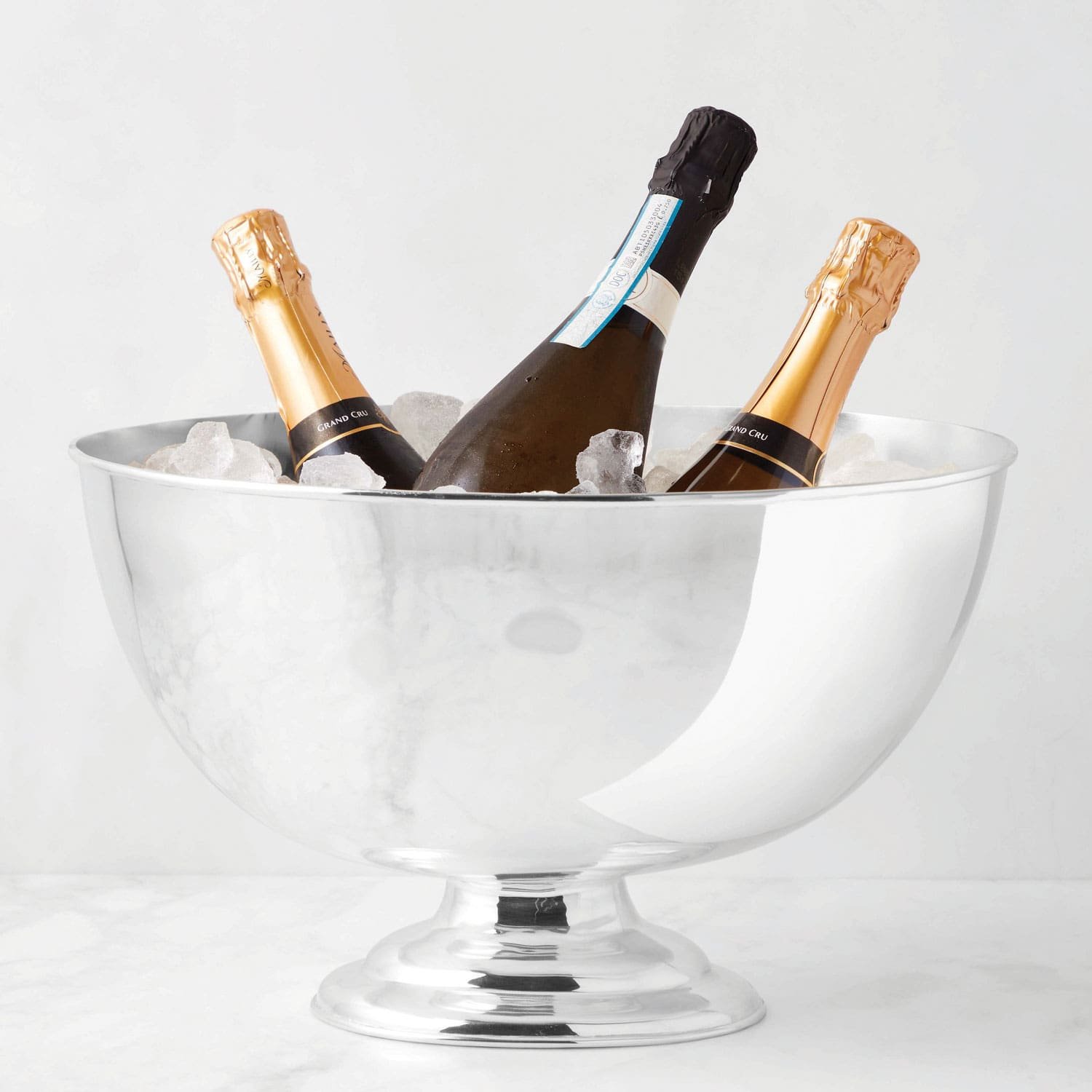 heirloom silver beverage bucket champagne bucket Williams Sonoma wedding registry ideas