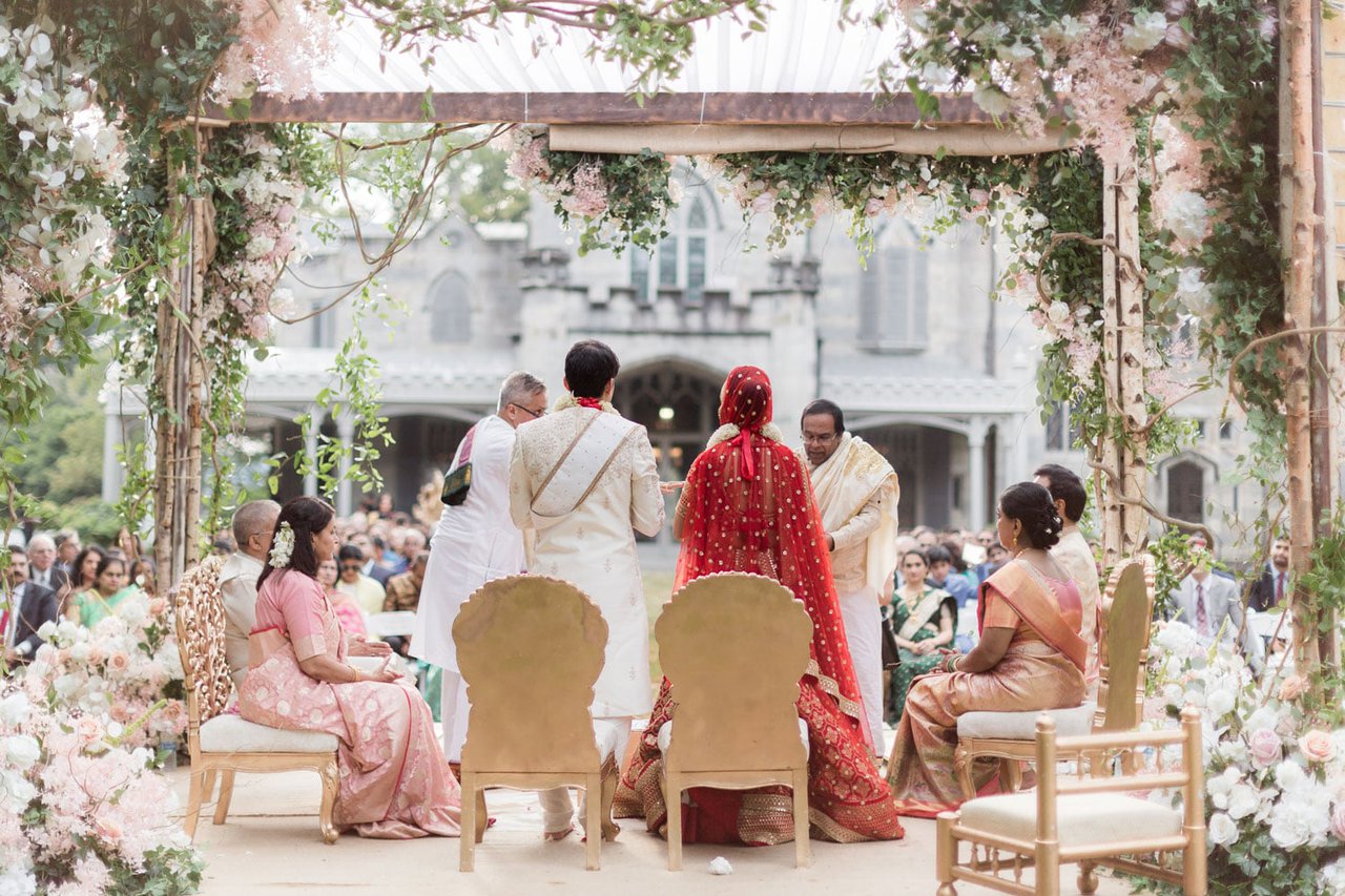 Indian Wedding with Regal Décor at a Castle in New York, image size:1280x853