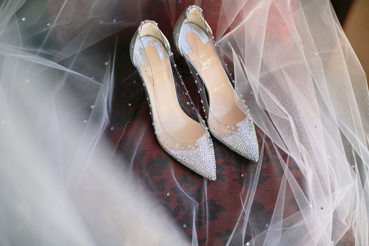 louboutin heels wedding