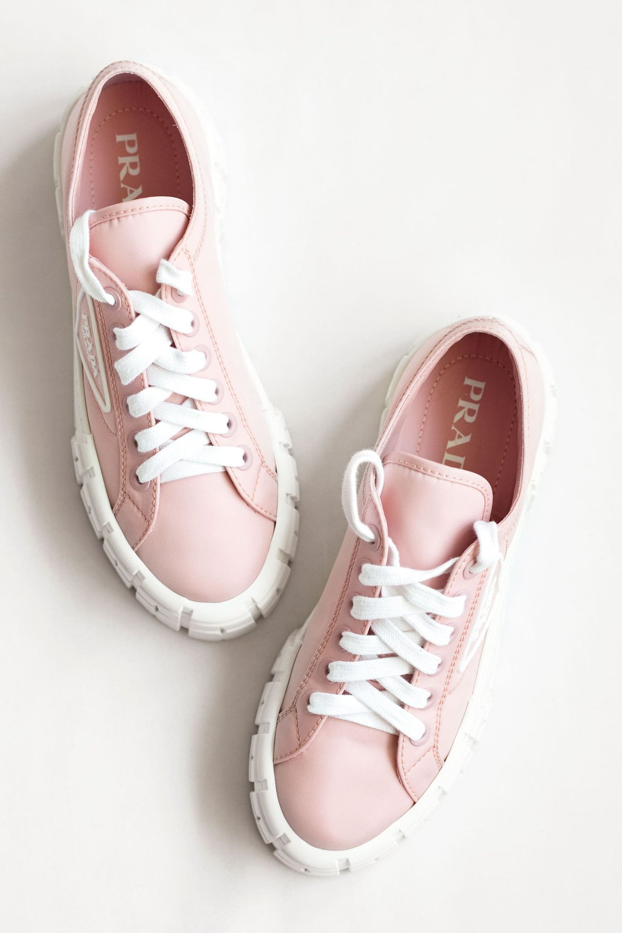 Pink Prada Wedding Shoes