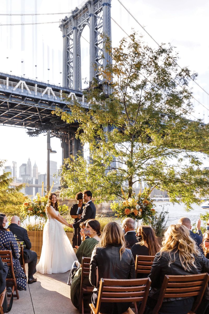 New York Wedding at a Restaurant