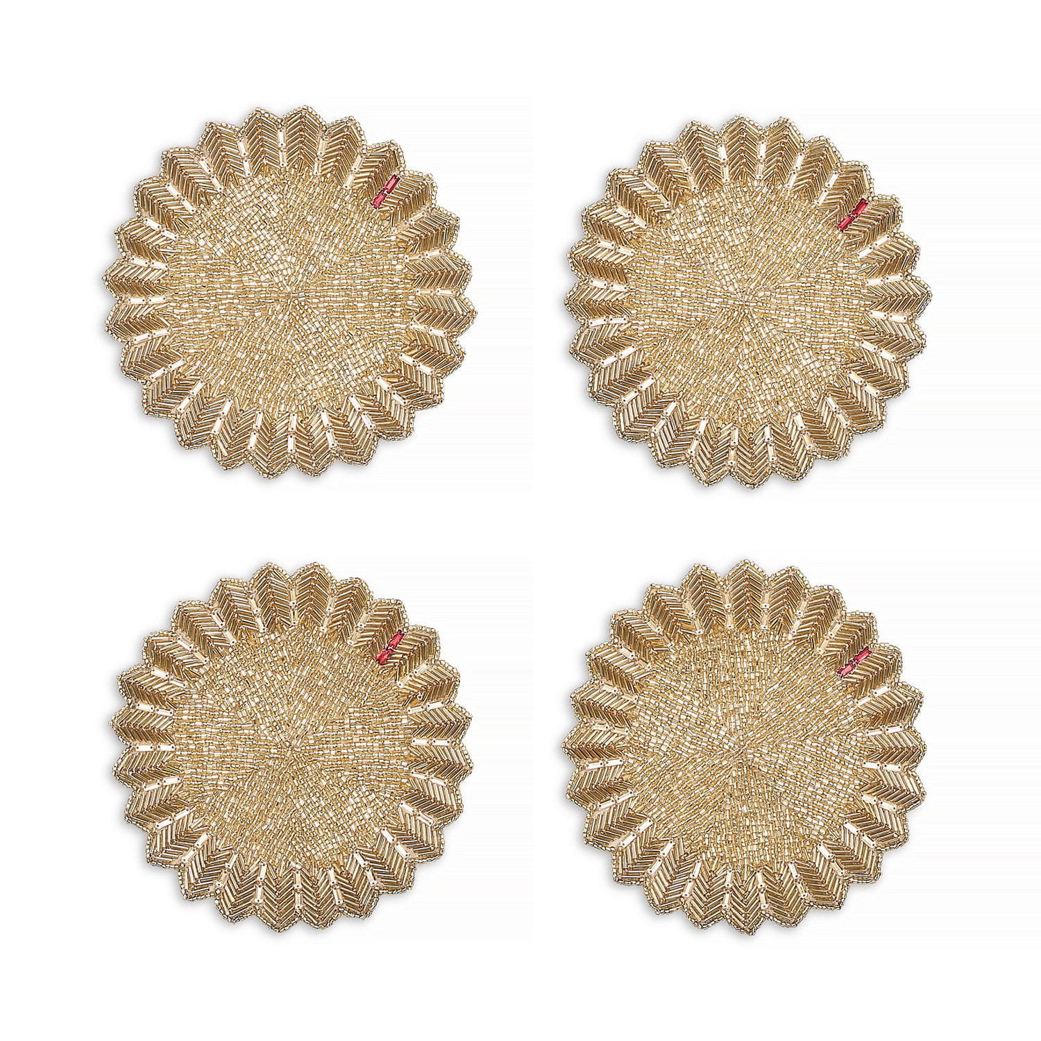 Baccarat x Kim Seybert Etoile coasters set of four Bloomingdale’s wedding registry ideas