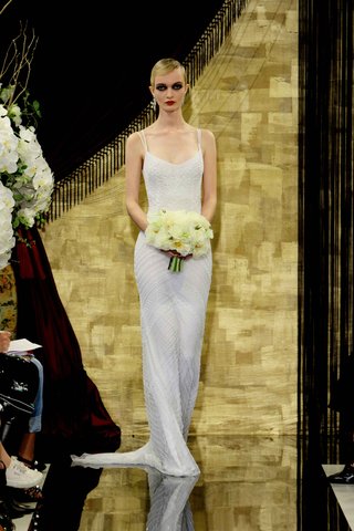 "Vivienne" by THEIA Fall 2016 vivienne-embroidered-spaghetti-strap-wedding-dress-by-theia