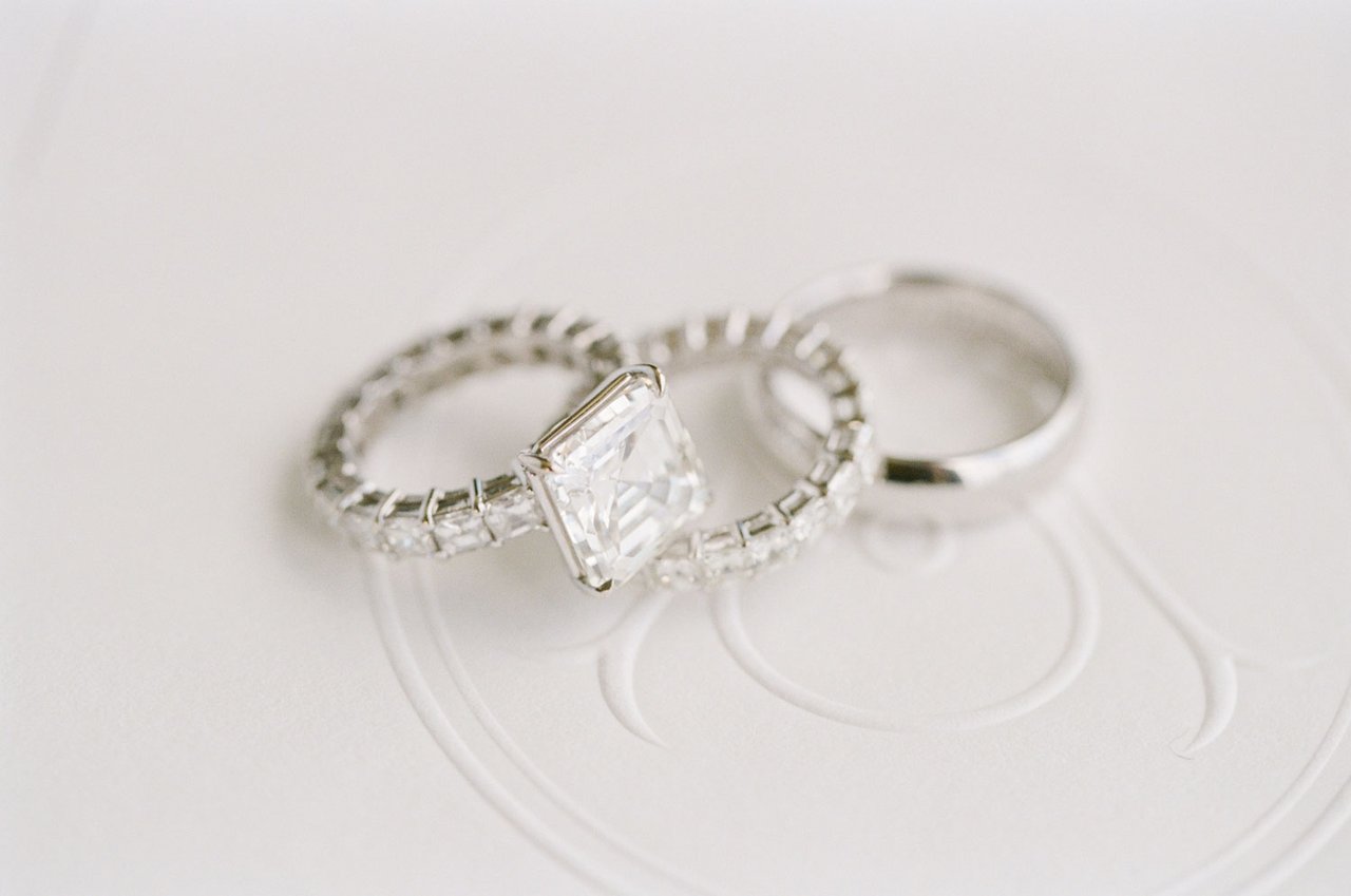 Diamond Engagement Ring & Wedding Ring