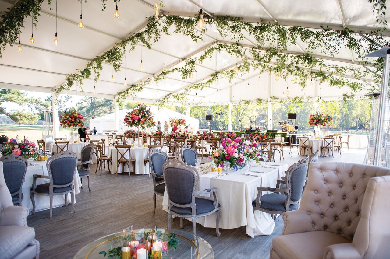 Open-Sided Tent Wedding at the Bride's Family Ranch in Texas - Vimarsana News
