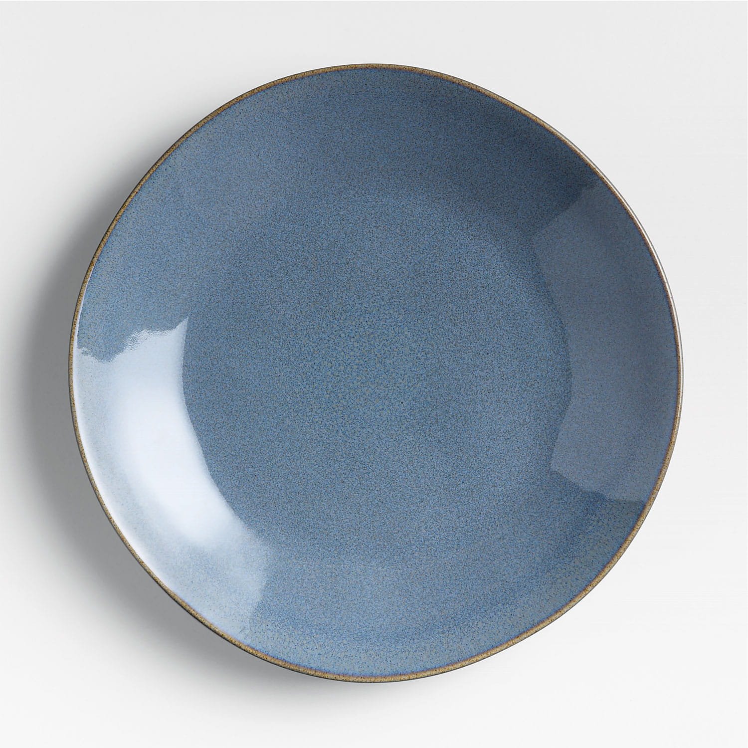 Marin stoneware dinner plate in slate blue crate and barrel wedding registry ideas