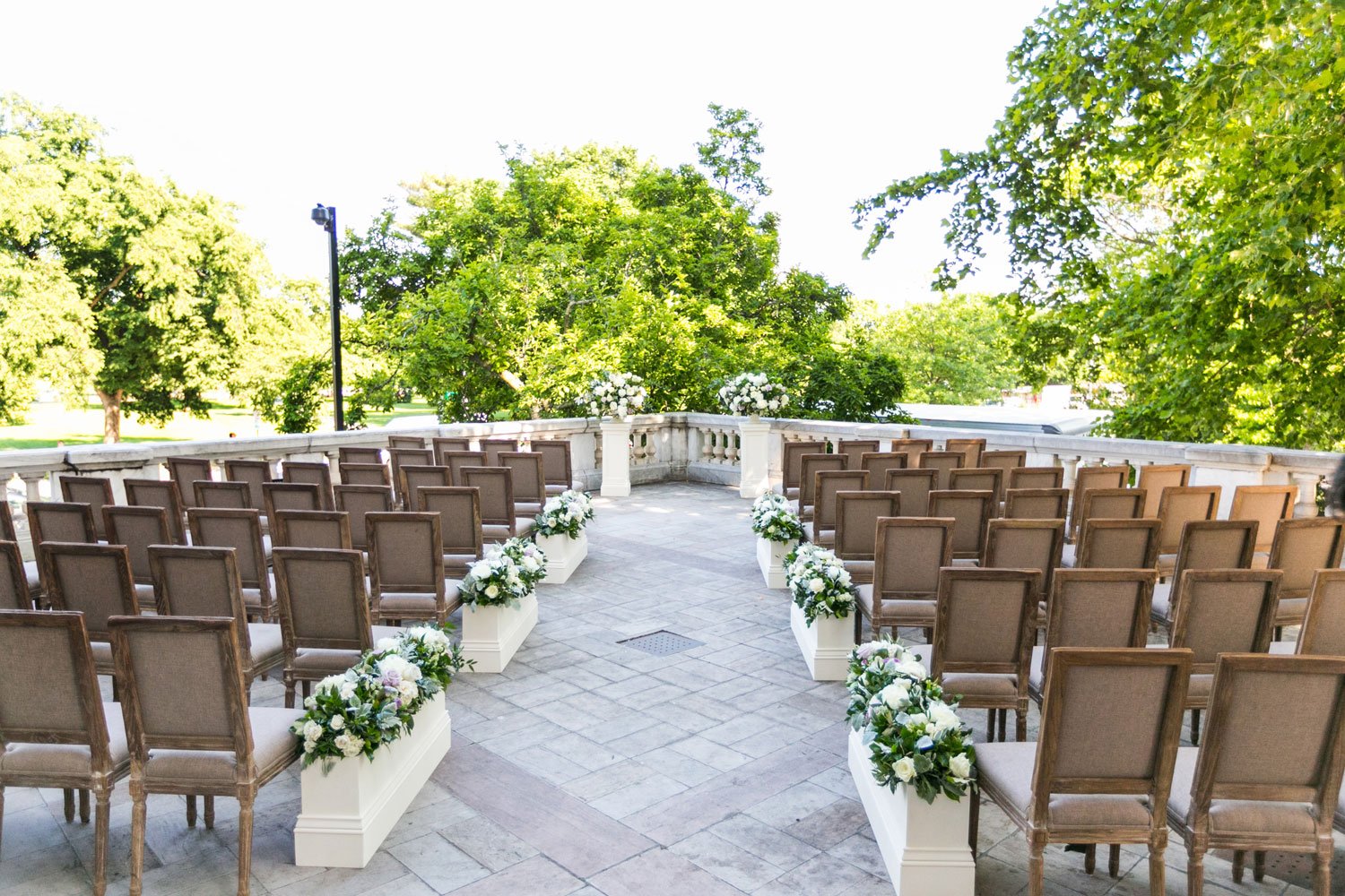 Outdoor Ceremony Space in DC