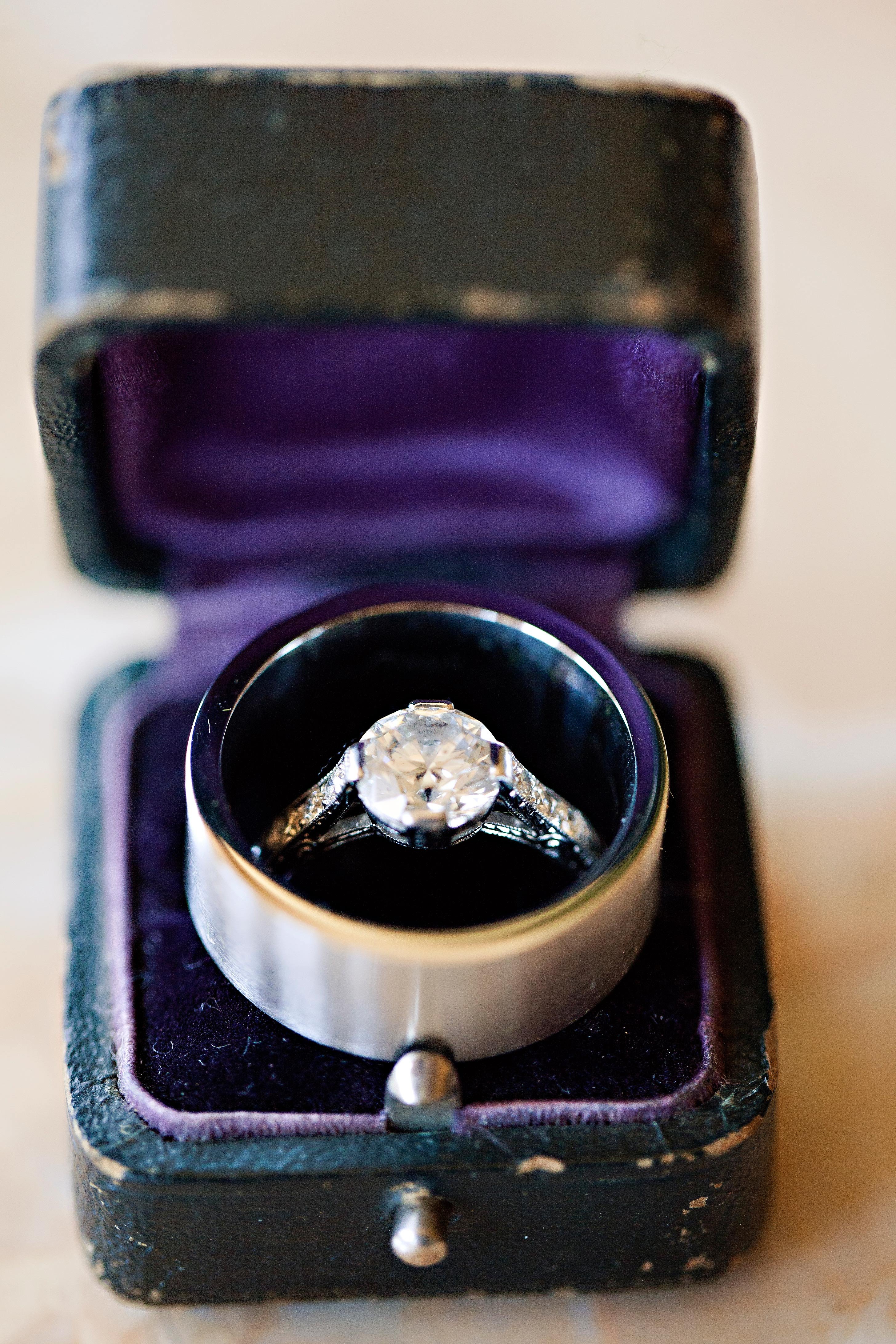 Wedding Band and Engagement Ring