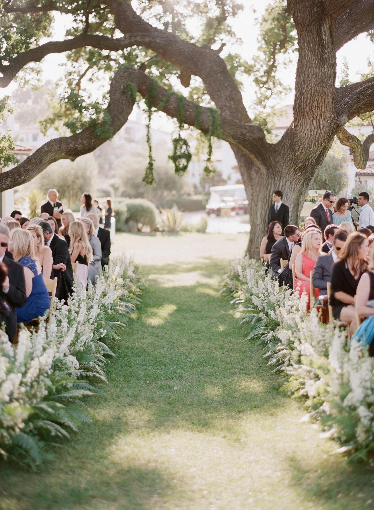 Garden Wedding Aisle