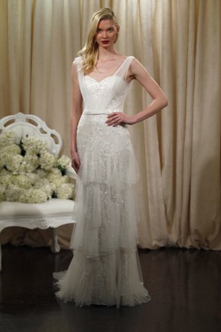 "Doris" Dress beaded-doris-dress-with-tulle-straps-and-skirt-by-badgley-mischka