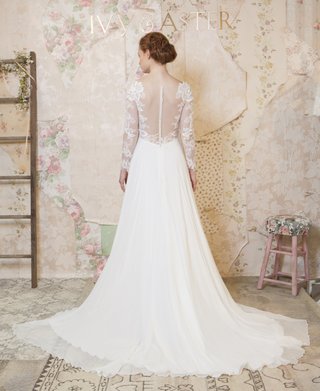 Ivy & Aster Spring 2016 Collection ivy-aster-sheer-long-sleeve-wedding-dress