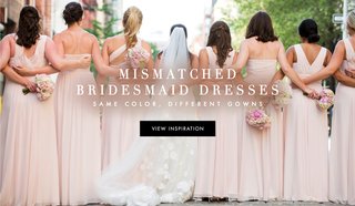 bridesmaids different colors