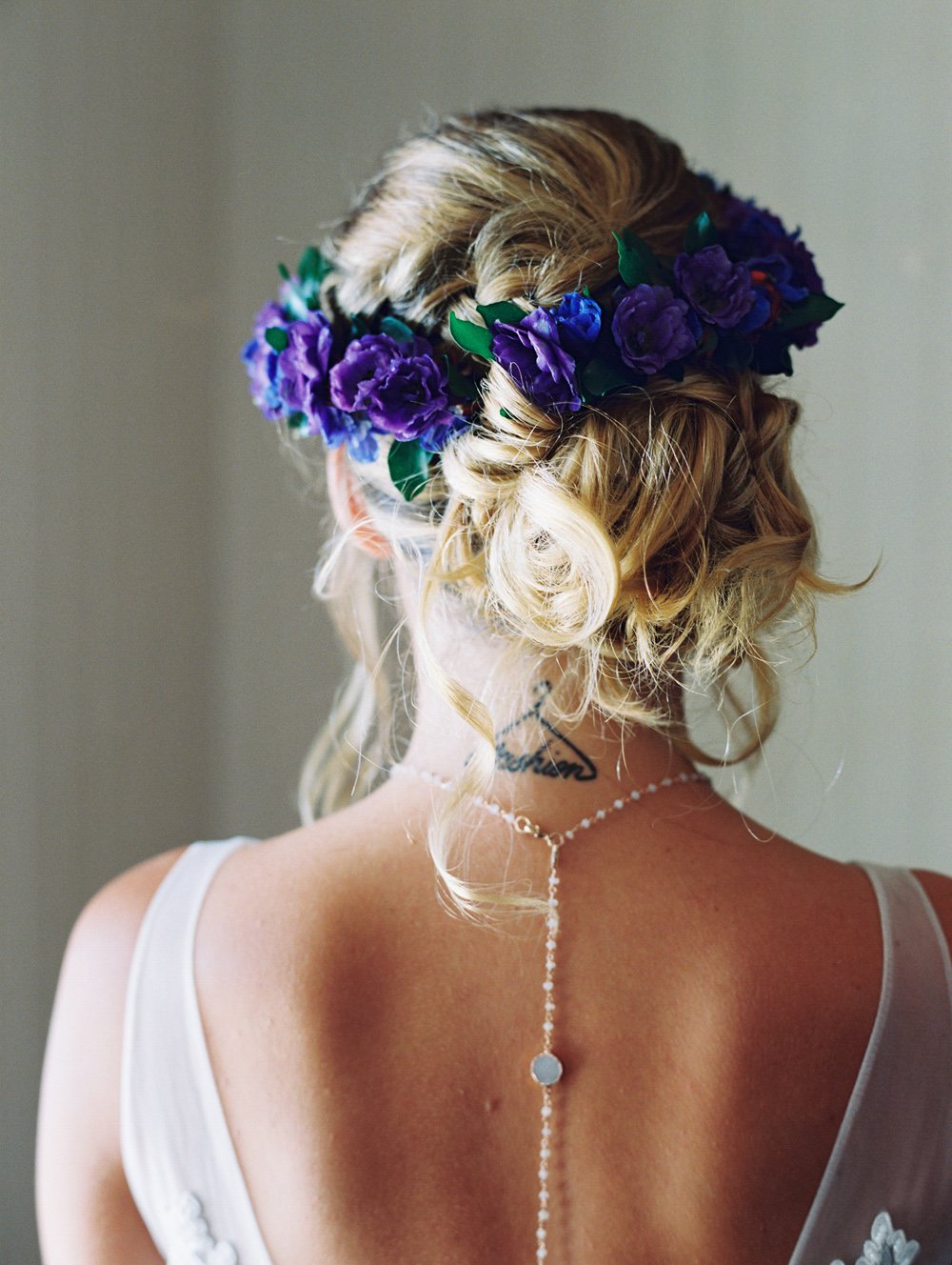 Violet Flower Crown