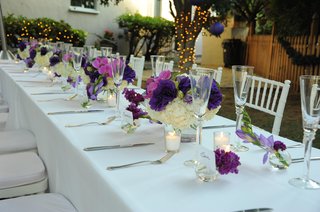 Bridal Shower Tablescape purple-pink-and-white-bridal-shower-table