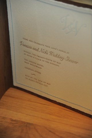 Vanessa Minnillo & Nick Lachey's Invitation vanessa-minnillo-and-nick-lacheys-wedding-shower-invite