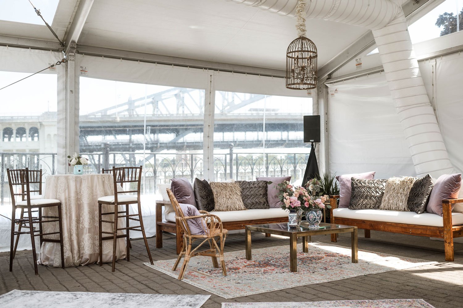 BohoChic Lounge Area