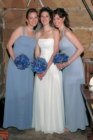 periwinkle blue bridesmaid dresses