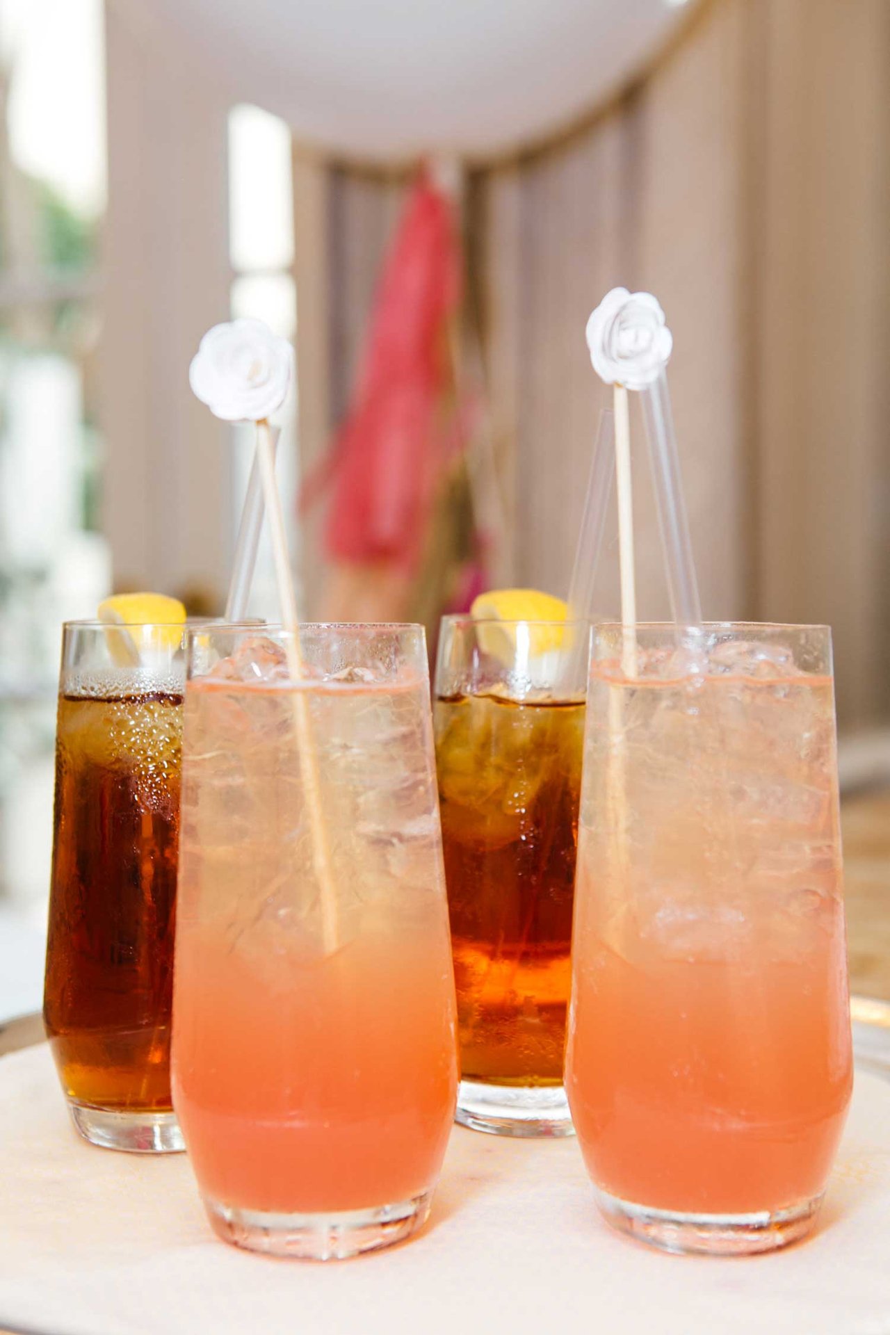 Pink Lemonade & Iced Tea at Shower