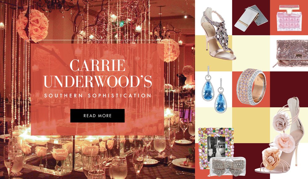 Get the Look of Carrie Underwood's Southern Wedding