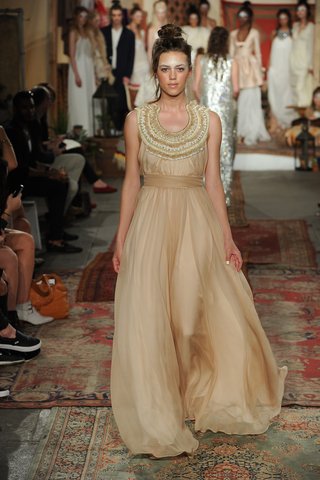 Goddess Gown houghton-bride-golden-dress
