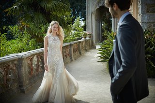 "Wesley" BHLDN Wedding Dress ivory-needle-thread-wedding-dress-with-tulle-skirt