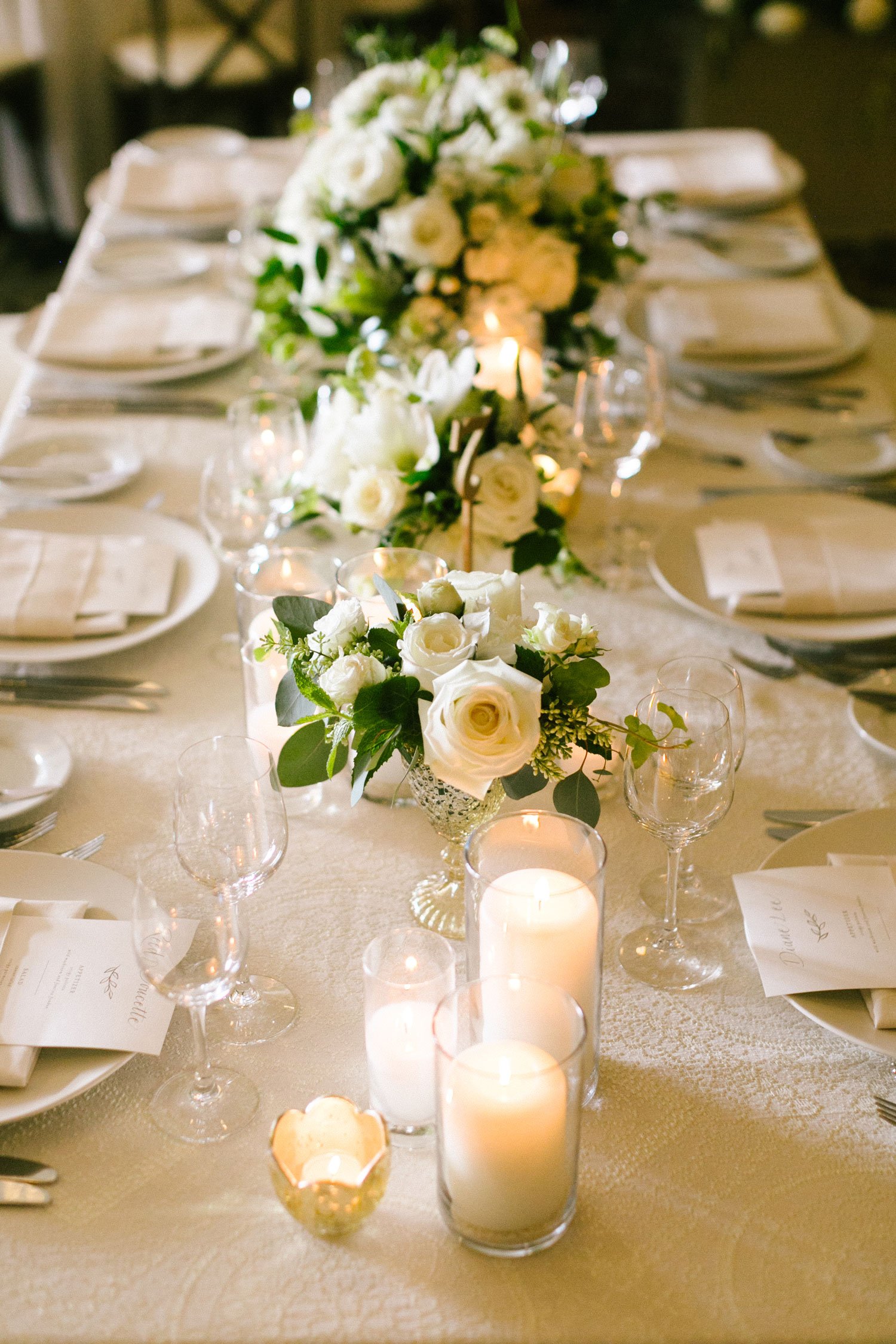 Low Centerpieces & Candle Collections