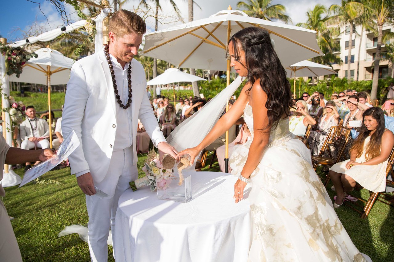 Destination Wedding Sand Ceremony