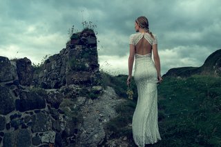 "Monica" Gown from BHLDN bhldn-fall-2016-wedding-dress-monica-by-wtoo-by-watters-open-back-keyhole-short-sleeve-bridal-gown