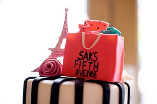 Paris Themed Cake Topper eiffel-tower-and-saks-fifth-avenue-cake-topper