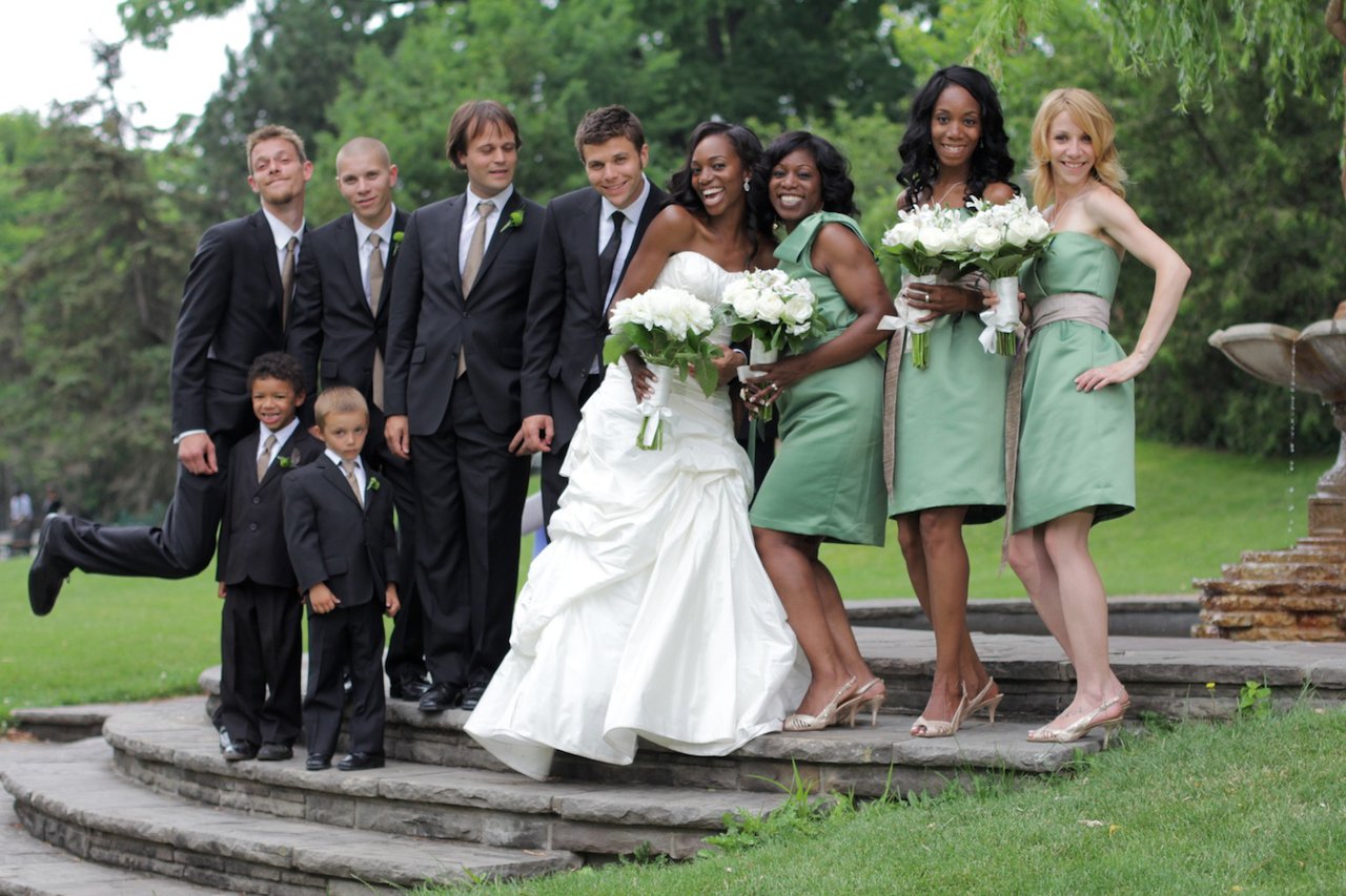 Real Wedding of Enuka Okuma + Joe Gasparik Inside Weddings