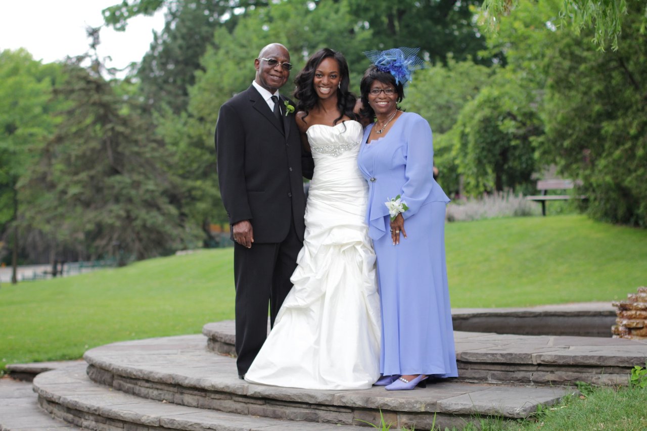 Real Wedding of Enuka Okuma + Joe Gasparik Inside Weddings