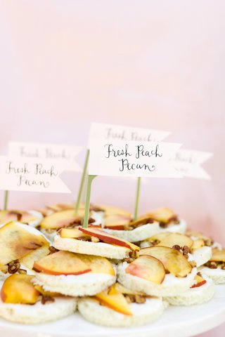Peach Pecan Tea Sandwiches homemade-peach-and-pecan-tea-sandwiches