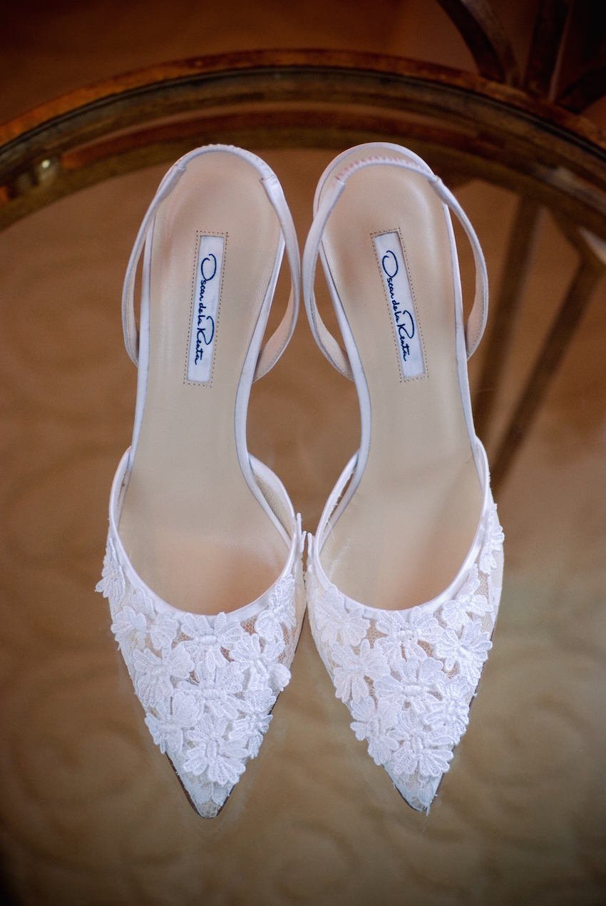 oscar de la renta wedding shoes