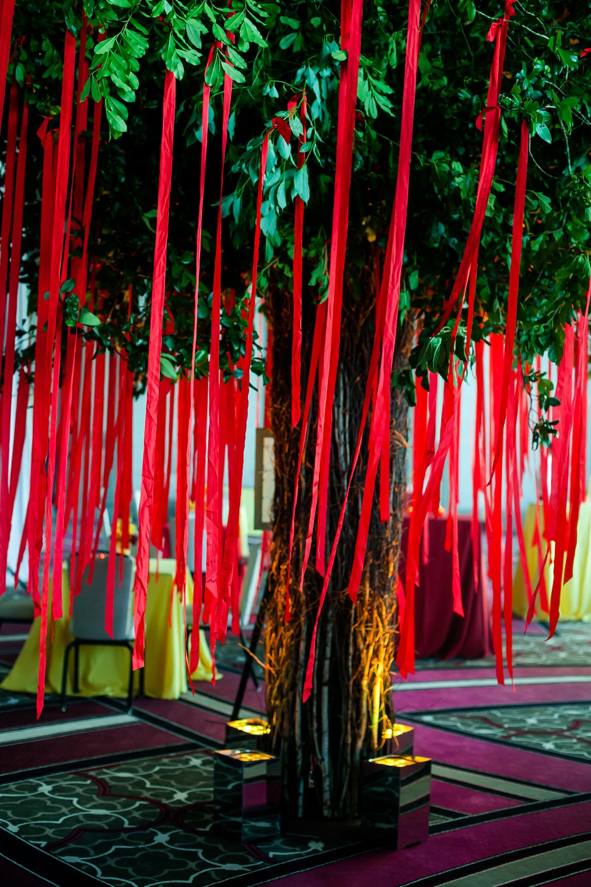 Red Ribbon Wishing Tree