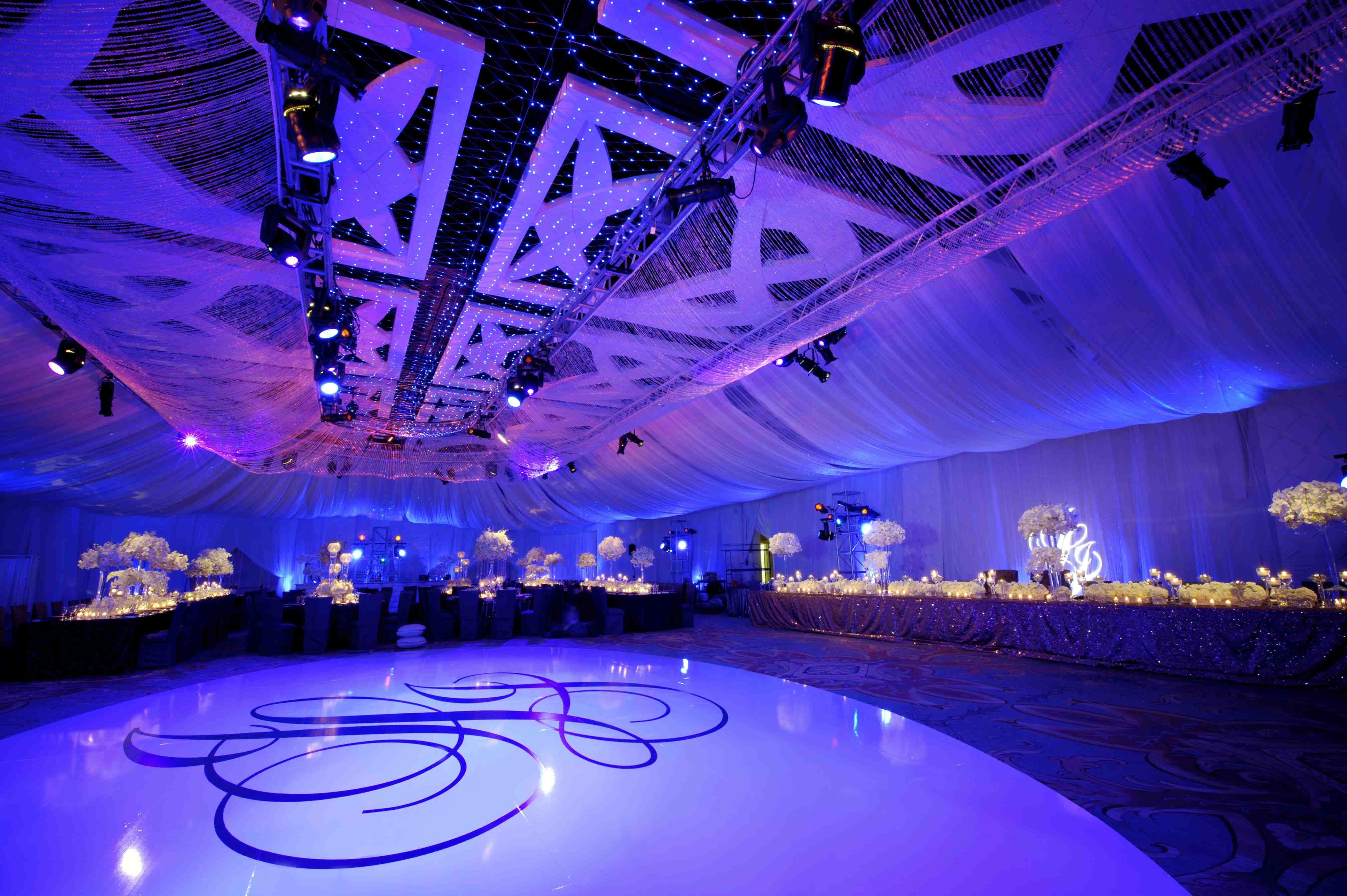 Ballroom Wedding Lighting
